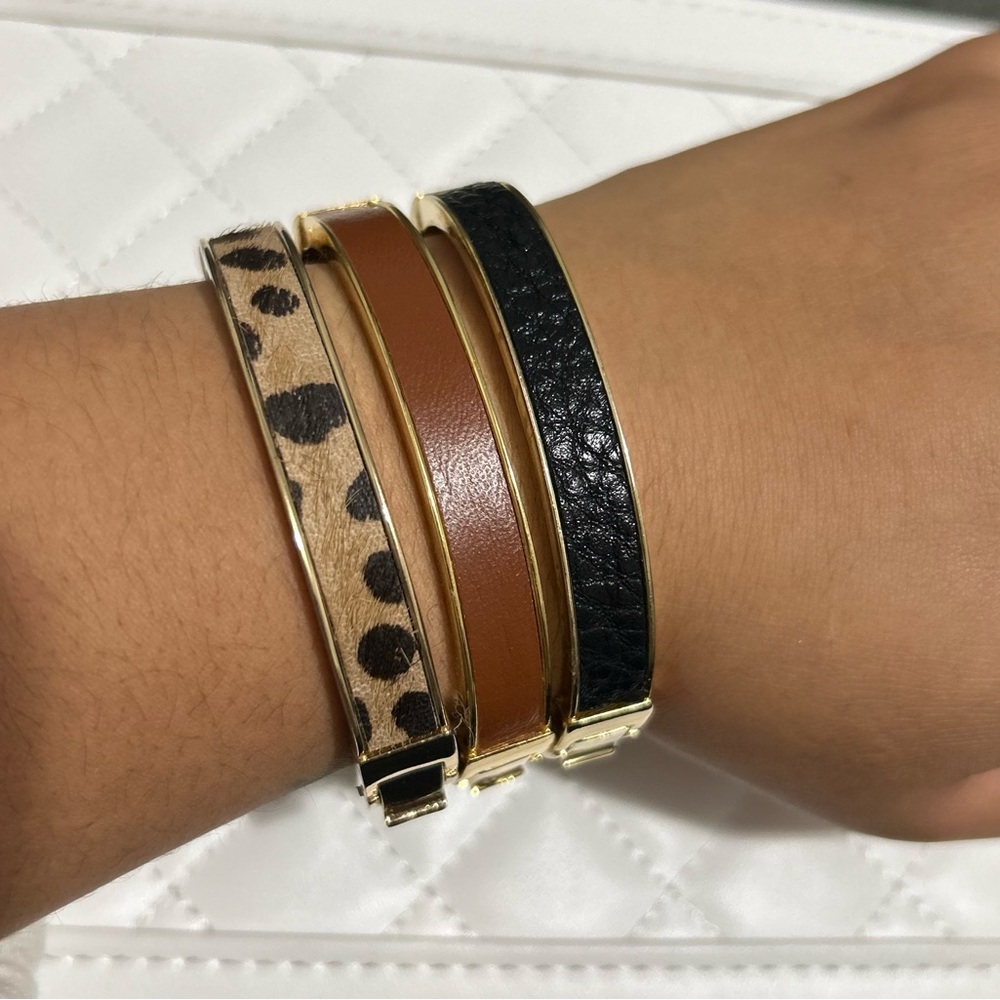3 LOFT Hinged Bracelets set - Picture 3 of 4